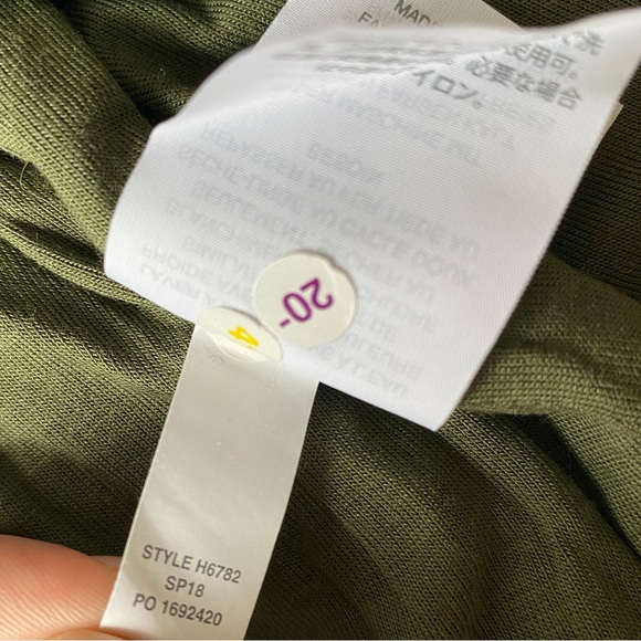 ❤️ NWT J. Crew Wrap and Tie Top - Olive - Small - Style H6782 - Picture 10 of 10